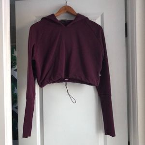 Cropped gymshark hoodie